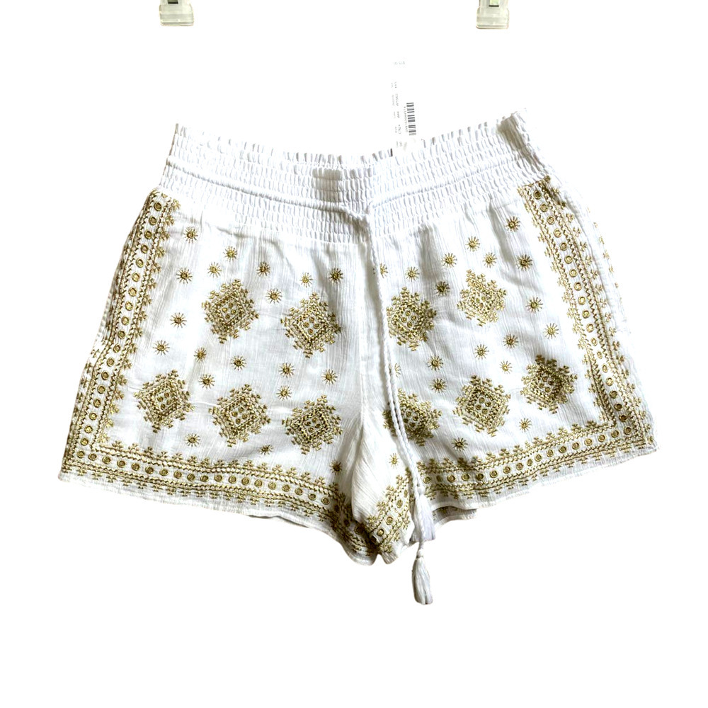 NWT J. Crew white gold short